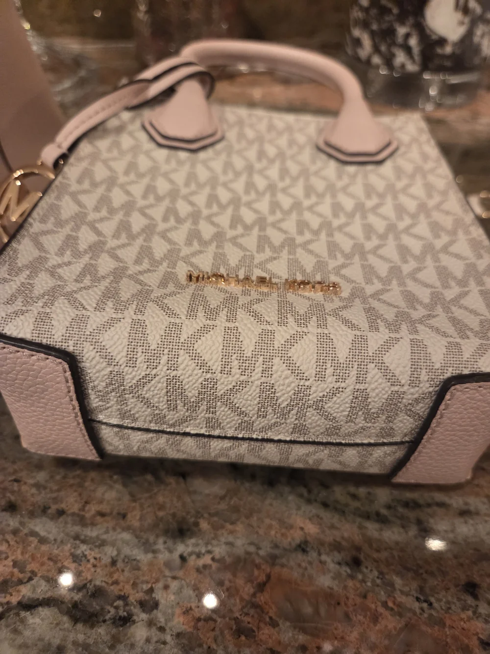 Michael Kors Pink 3-Piece Handbag Set - Tote, Wristlet & Mini Satchel